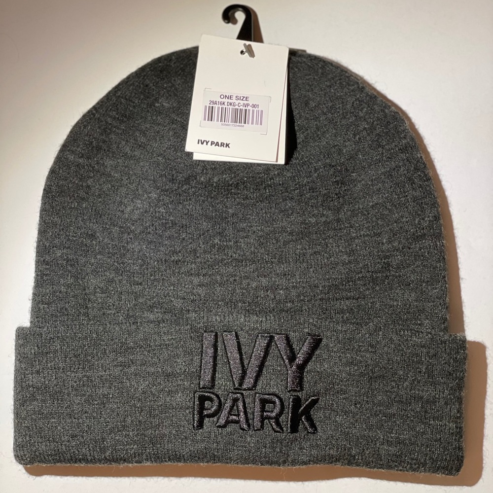 IVY PARK logo thermal beanie